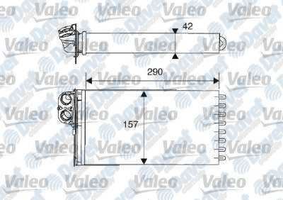 VALEO 812212 Kalorifer Radyatoru Peugeot P607 2.0 2.2 16v 2.0hdi 2.2hdi 00->  ####